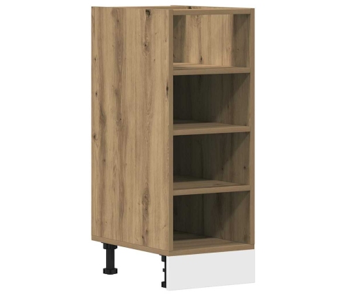 Virtuves Skapītis, Koka Krāsa, 30X44,5X81,5 Cm, Skaidu Plāksne Vidaxl