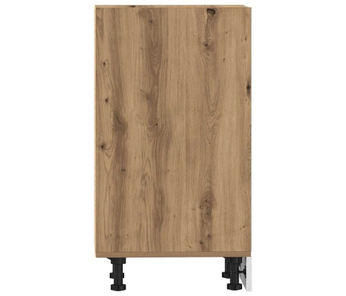 Virtuves Skapītis, Koka Krāsa, 30X44,5X81,5 Cm, Skaidu Plāksne Vidaxl