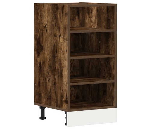 vidaXL virtuves skapītis, ozolkoka, 40x44,5x81,5 cm, skaidu plāksne