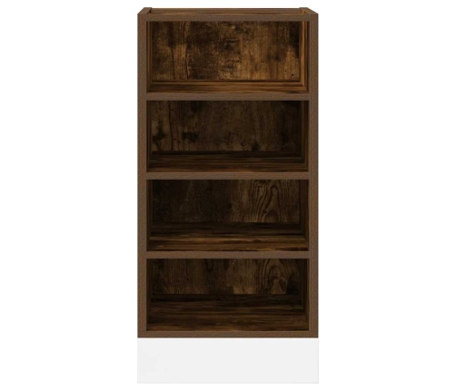 vidaXL virtuves skapītis, ozolkoka, 40x44,5x81,5 cm, skaidu plāksne