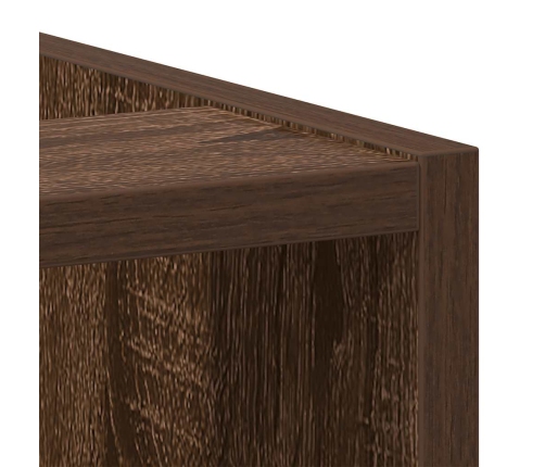 Virtuves Skapītis, Brūna Ozola, 40X44,5X81,5 Cm, Skaidu Plāksne Vidaxl