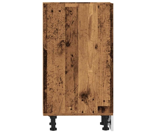 Virtuves Skapītis, Veca Koka, 40X44,5X81,5 Cm, Skaidu Plāksne Vidaxl