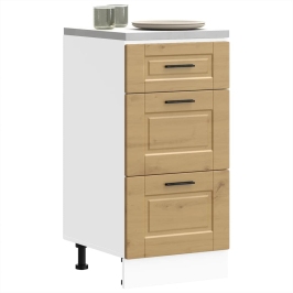 Virtuves Apakšējai Skapītis, "Porto", Koka Krāsa Vidaxl