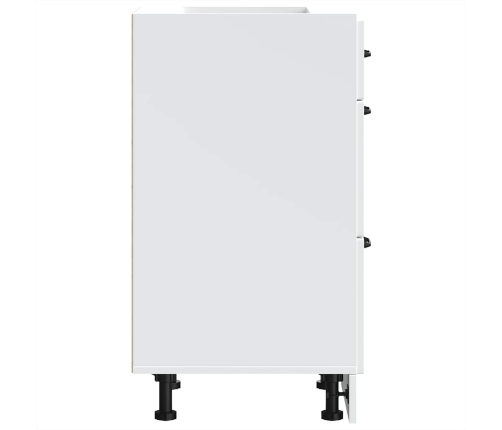 Virtuves Apakšējai Skapītis, Lucca, Balts, Inženierijas Koks Vidaxl