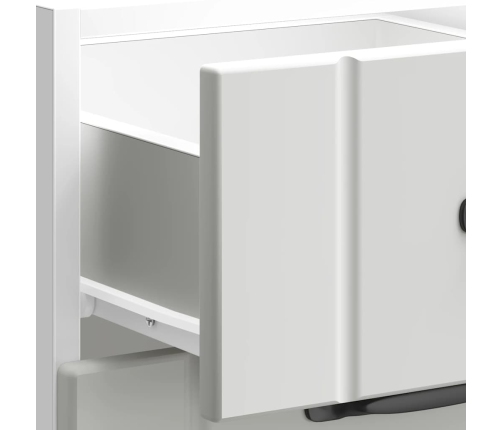 Virtuves Apakšējai Skapītis, Lucca, Balts, Inženierijas Koks Vidaxl
