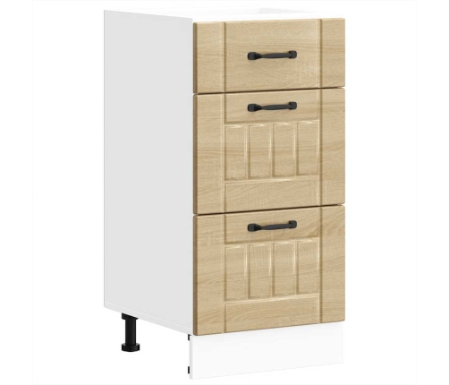 Virtuves Apakšējai Skapītis, Lucca, Ozolkoka Krāsa Vidaxl