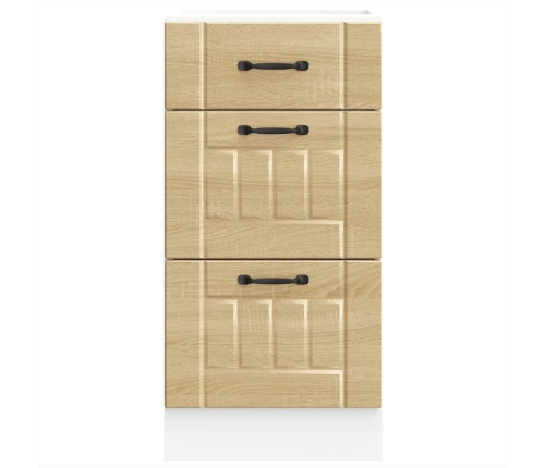 Virtuves Apakšējai Skapītis, Lucca, Ozolkoka Krāsa Vidaxl