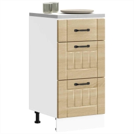 Virtuves Apakšējai Skapītis, Lucca, Ozolkoka Krāsa Vidaxl