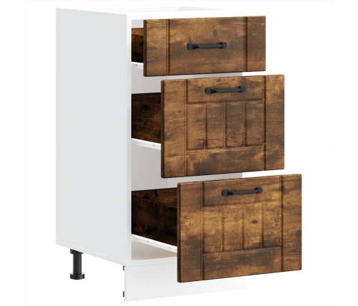 Virtuves Apakšējai Skapītis, Lucca, Ozolkoka Krāsa Vidaxl