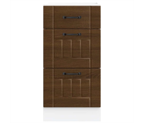 Virtuves Apakšējai Skapītis, Lucca, Ozolkoka Krāsa Vidaxl