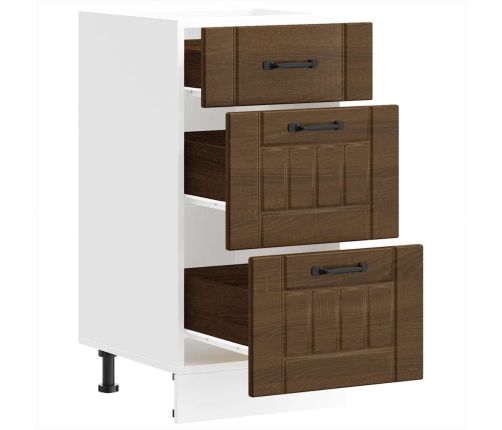 Virtuves Apakšējai Skapītis, Lucca, Ozolkoka Krāsa Vidaxl