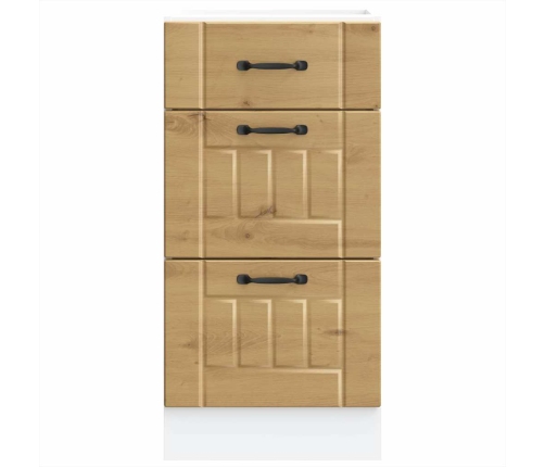 Virtuves Apakšējai Skapītis, Lucca, Koka Karas Vidaxl