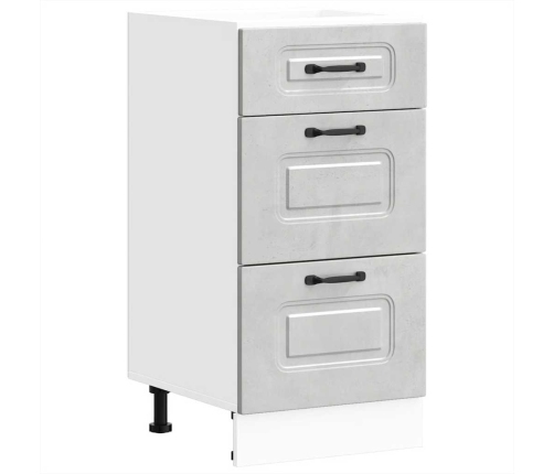 Virtuves Apakšējai Skapītis, Kalmar, Betona Pelēks Vidaxl