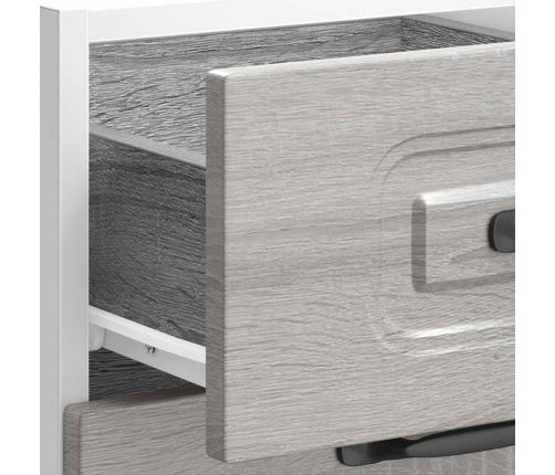 Virtuves Apakšējai Skapītis, Kalmar, Pelēka Koka Vidaxl