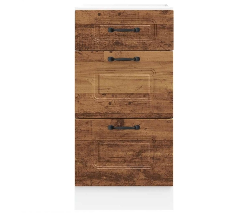 Virtuves Apakšējai Skapītis, Kalmar, Veca Koka Vidaxl