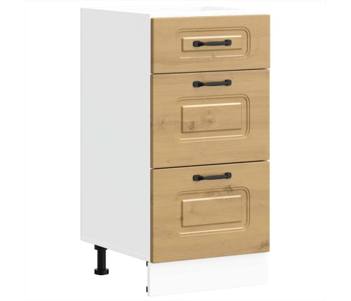 Virtuves Apakšējai Skapītis, Kalmar, Koka Karas Vidaxl