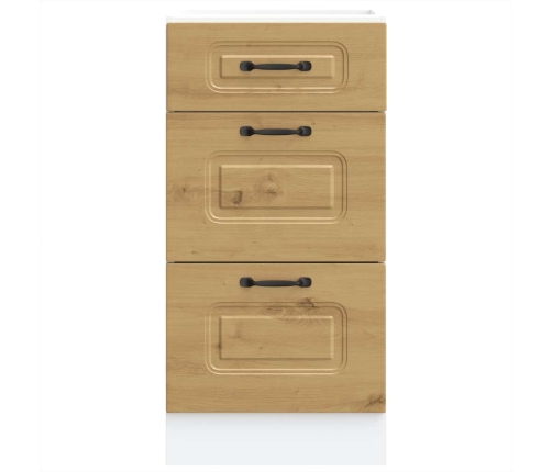 Virtuves Apakšējai Skapītis, Kalmar, Koka Karas Vidaxl