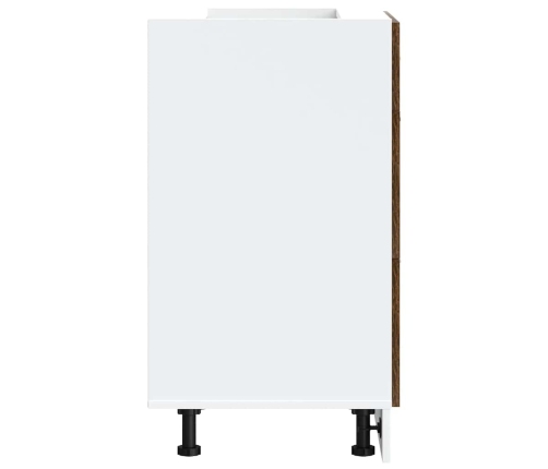 Virtuves Apakšējai Skapītis, Ozolkoka Krāsa, Inženierijas Koks Vidaxl