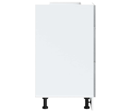 Virtuves Apakšējai Skapītis, Pelēka Ozolkoka Krāsa Vidaxl