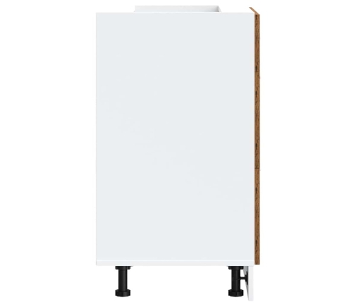 Virtuves Apakšējai Skapītis, Veca Koka, Inženierijas Koks Vidaxl