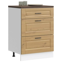 Virtuves Apakšējai Skapītis, "Porto", Koka Krāsa Vidaxl