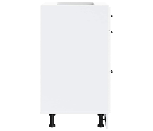 Virtuves Apakšējai Skapītis, Lucca, Balts, Inženierijas Koks Vidaxl
