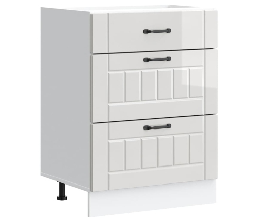 Virtuves Apakšējai Skapītis, Lucca, Inženierijas Koks Vidaxl