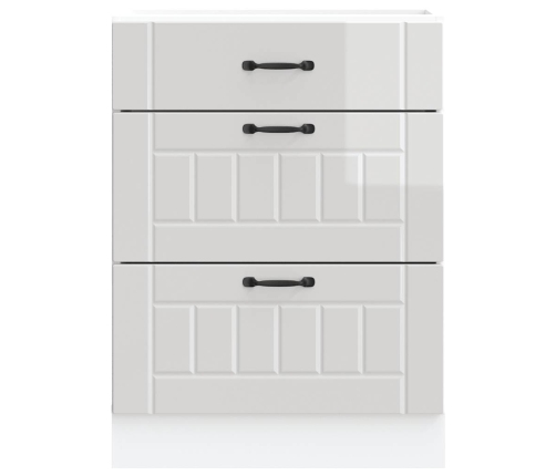 Virtuves Apakšējai Skapītis, Lucca, Inženierijas Koks Vidaxl