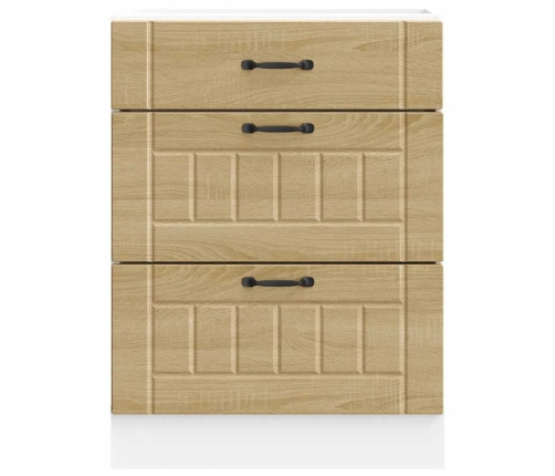 Virtuves Apakšējai Skapītis, Lucca, Ozolkoka Krāsa Vidaxl