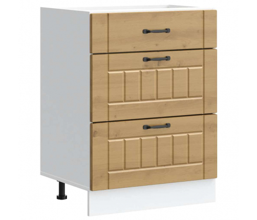 Virtuves Apakšējai Skapītis, Lucca, Koka Karas Vidaxl