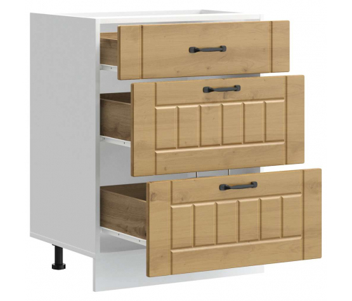 Virtuves Apakšējai Skapītis, Lucca, Koka Karas Vidaxl