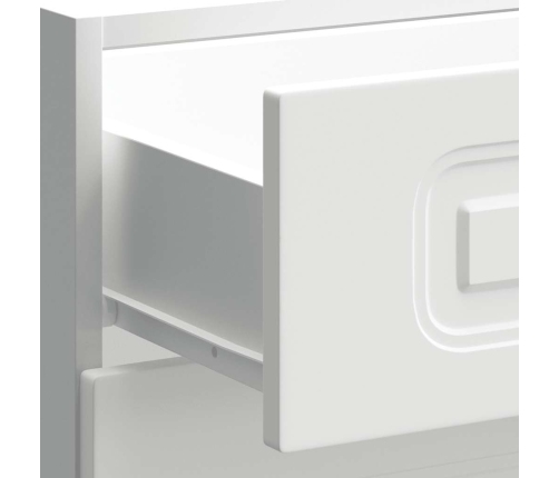 Virtuves Apakšējai Skapītis, Kalmar, Balts, Inženierijas Koks Vidaxl