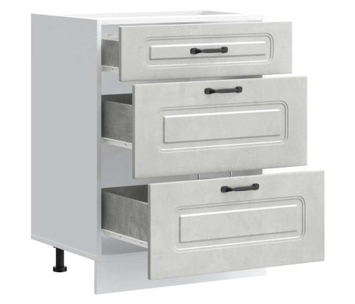 Virtuves Apakšējai Skapītis, Kalmar, Betona Pelēks Vidaxl