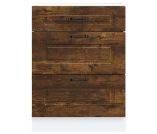 Virtuves Apakšējai Skapītis, Kalmar, Ozola Krāsa Vidaxl