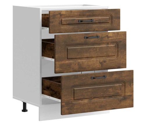 Virtuves Apakšējai Skapītis, Kalmar, Ozola Krāsa Vidaxl