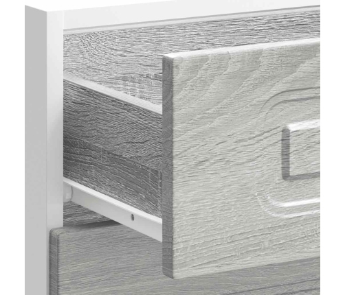 Virtuves Apakšējai Skapītis, Kalmar, Pelēka Koka Vidaxl