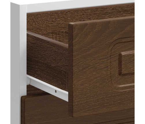 Virtuves Apakšējai Skapītis, Kalmar, Brūna Ozola Vidaxl