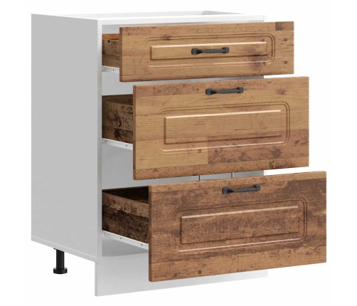 Virtuves Apakšējai Skapītis, Kalmar, Veca Koka Vidaxl