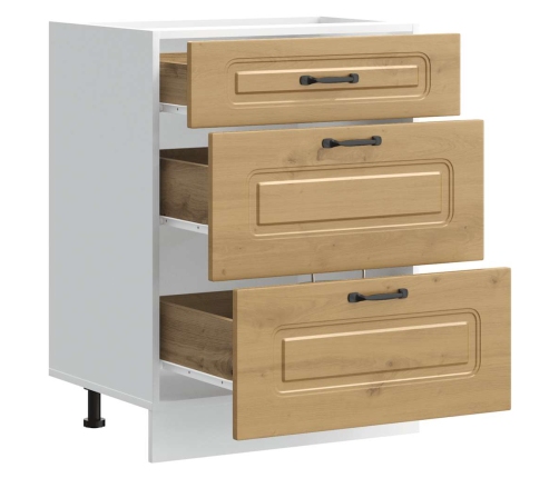 Virtuves Apakšējai Skapītis, Kalmar, Koka Karas Vidaxl