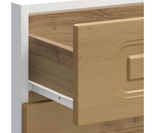 Virtuves Apakšējai Skapītis, Kalmar, Koka Karas Vidaxl