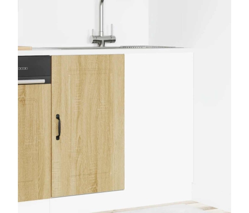 vidaXL virtuves apakšējai skapītis, Kalmar, ozolkoka