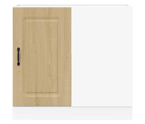 vidaXL virtuves apakšējai skapītis, Kalmar, ozolkoka