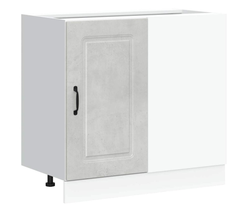 vidaXL virtuves apakšējai skapītis, Kalmar, betona pelēks