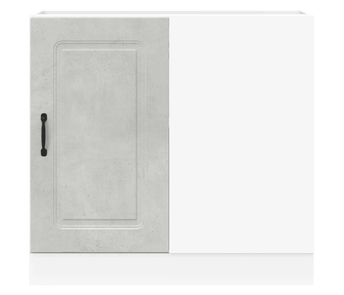 vidaXL virtuves apakšējai skapītis, Kalmar, betona pelēks