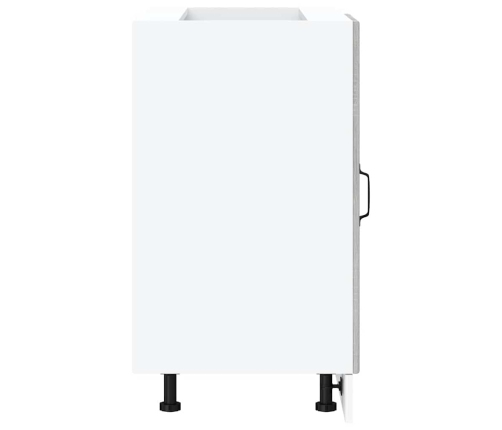 Virtuves Apakšējai Skapītis, Kalmar, Pelēka Koka Vidaxl