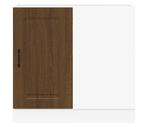 Virtuves Apakšējai Skapītis, Kalmar, Brūna Ozola Vidaxl