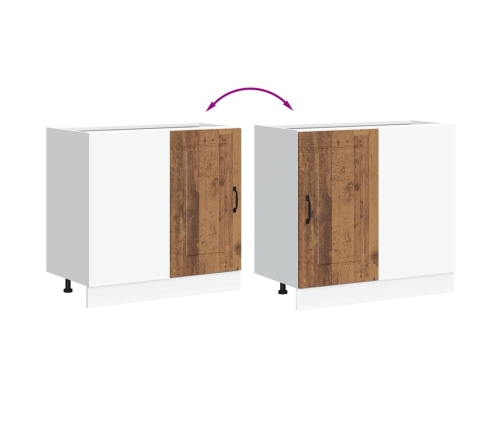 Virtuves Apakšējai Skapītis, Kalmar, Veca Koka Vidaxl