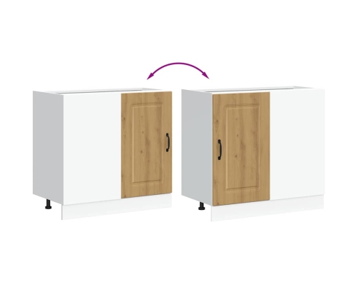 Virtuves Apakšējai Skapītis, Kalmar, Koka Karas Vidaxl