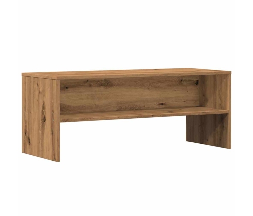 vidaXL TV skapītis, koka krāsa, 100x40x40 cm, inženierijas koks