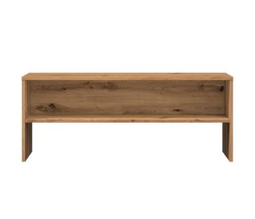 vidaXL TV skapītis, koka krāsa, 100x40x40 cm, inženierijas koks